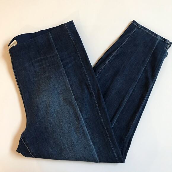 Pilcro Anthropologie Sz 24W High Rise Denim Jean Leggings Ankle Length NEW NWT - Picture 5 of 15